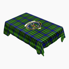 Rollo Modern Tartan Crest Tablecloth