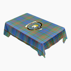 Stewart of Appin Hunting Ancient Tartan Crest Tablecloth