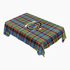 Stirling (of Cadder-Present Chief) Tartan Crest Tablecloth