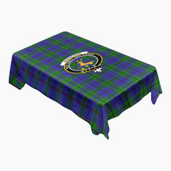 Strachan Tartan Crest Tablecloth