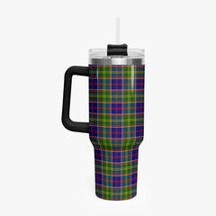 Arnott Tartan Crest 40 oz Insulated Tumbler with Handle