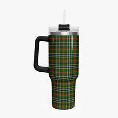 Bisset Tartan Crest 40 oz Insulated Tumbler with Handle