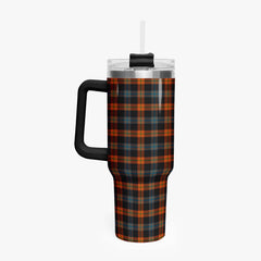 Brown Ancient Tartan Crest 40 oz Insulated Tumbler with Handle