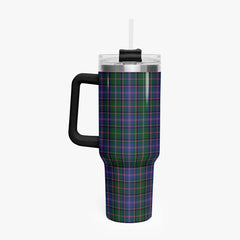 Cooper Tartan Crest 40 oz Insulated Tumbler with Handle