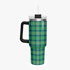 Kennedy Ancient Tartan Crest 40 oz Insulated Tumbler with Handle