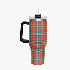 MacFarlane Ancient Tartan Crest 40 oz Insulated Tumbler with Handle