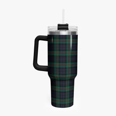 MacKinlay Modern Tartan Crest 40 oz Insulated Tumbler with Handle