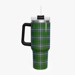 Pringle Tartan Crest 40 oz Insulated Tumbler with Handle