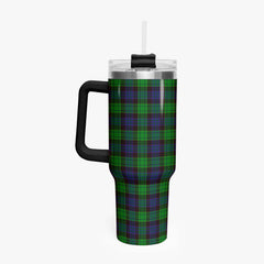 Stewart Old Modern Tartan Crest 40 oz Insulated Tumbler with Handle
