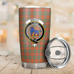 Bruce Ancient Tartan Crest Tumbler