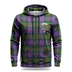 Blair Modern Tartan Crest Hoodie