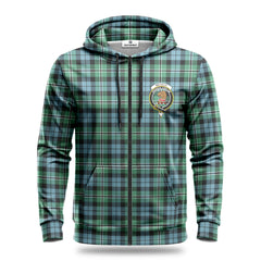 Melville Tartan Crest Hoodie