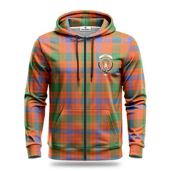 Ross Ancient Tartan Crest Hoodie