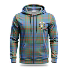 Stewart of Appin Hunting Ancient Tartan Crest Hoodie