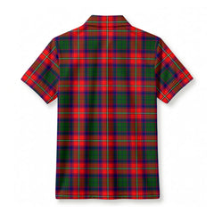 Belshes Tartan Crest Birdseye Mesh Polo Shirt