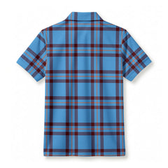 Elliot Ancient Tartan Crest Birdseye Mesh Polo Shirt