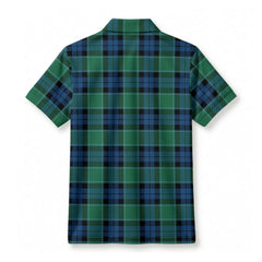 Graham of Menteith Ancient Tartan Crest Birdseye Mesh Polo Shirt