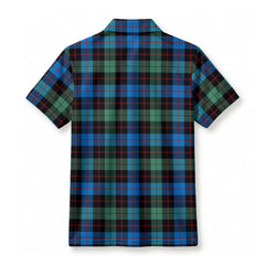 Guthrie Ancient Tartan Crest Birdseye Mesh Polo Shirt