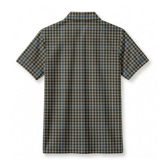 Haig Check Tartan Crest Birdseye Mesh Polo Shirt