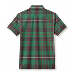 MacKinnon Hunting Ancient Tartan Crest Birdseye Mesh Polo Shirt