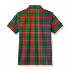 McCulloch Tartan Crest Birdseye Mesh Polo Shirt