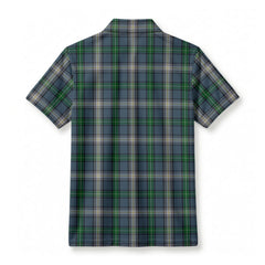 McDowall Tartan Crest Birdseye Mesh Polo Shirt