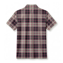 McPherson Hunting Ancient Tartan Crest Birdseye Mesh Polo Shirt