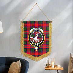 Riddell Tartan Crest Wall Hanging Banner