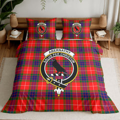 Abernathy Tartan Crest Bedding Set