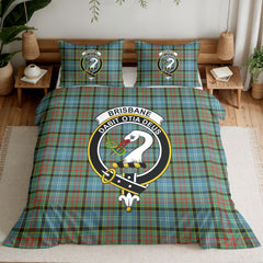 Brisbane Tartan Crest Bedding Set