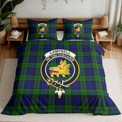 Campbell Modern Tartan Crest Bedding Set