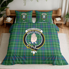 Duncanson Tartan Crest Bedding Set