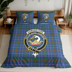 Edmonstone Tartan Crest Bedding Set