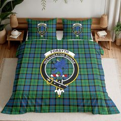 Forsyth Ancient Tartan Crest Bedding Set