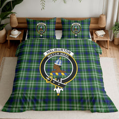 Haliburton Tartan Crest Bedding Set