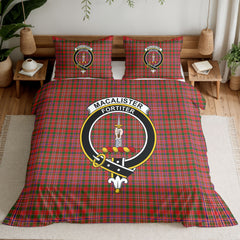 MacAlister Modern Tartan Crest Bedding Set