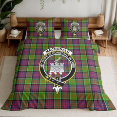 MacDonald (Clan Ranald) Tartan Crest Bedding Set