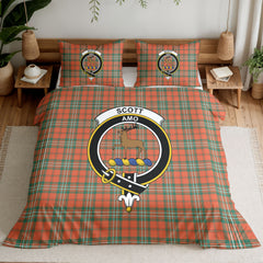 Scott Ancient Tartan Crest Bedding Set