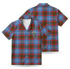 Crichton Tartan Crest Hawaiian Shirt