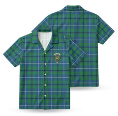 Douglas Ancient Tartan Crest Hawaiian Shirt