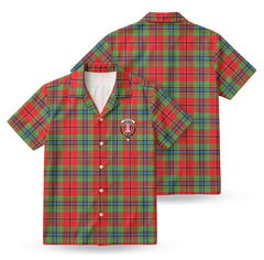 MacLean of Duart Modern Tartan Crest Hawaiian Shirt