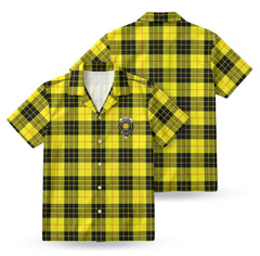 MacLeod of Lewis Modern Tartan Crest Hawaiian Shirt