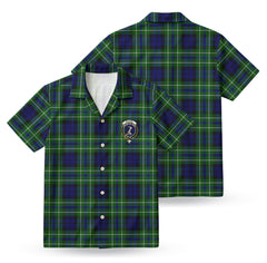 MacNeil of Colonsay Modern Tartan Crest Hawaiian Shirt