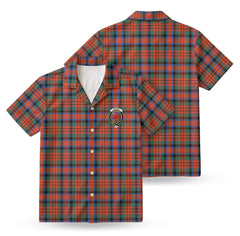 McDuff Ancient Tartan Crest Hawaiian Shirt