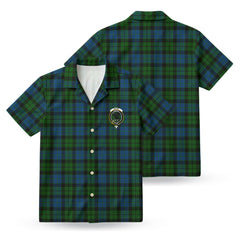 McKie Tartan Crest Hawaiian Shirt