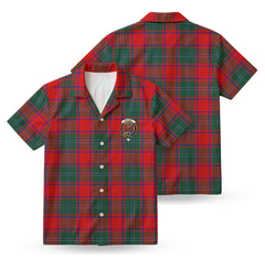 McPhail Clan Tartan Crest Hawaiian Shirt