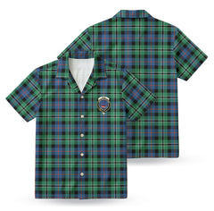 Rose Hunting Ancient Tartan Crest Hawaiian Shirt