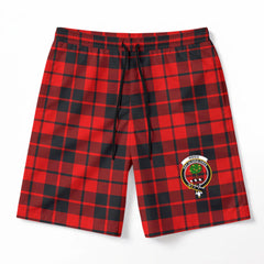 Hogg Tartan Crest Men's Beach Shorts