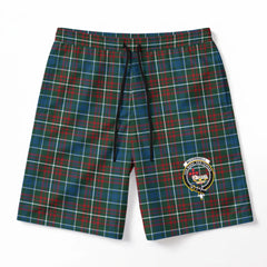 McConnell Tartan Crest Men's Beach Shorts