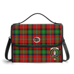 Boyd Modern Tartan Crest Satchel Bag